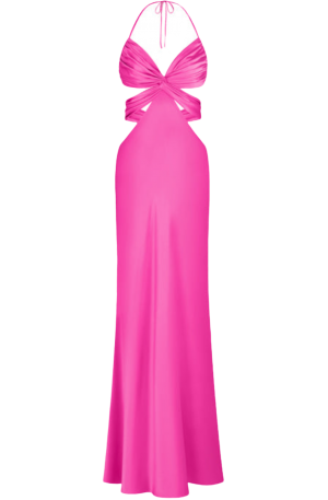 Butterfly Slip Dress - Pink