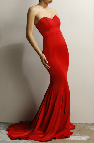 Fiona Dress – Red