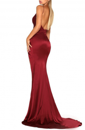 Hugo Gown – Deep Red