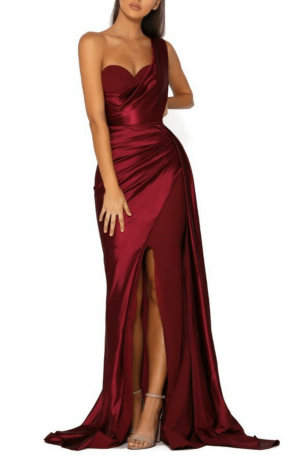 Jolene Gown – Deep Red