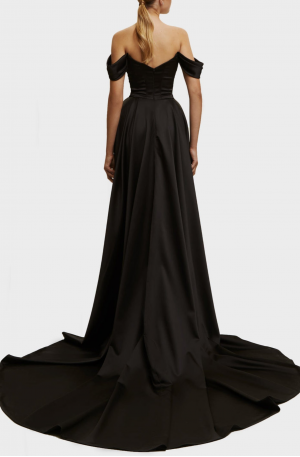 Sabrina Heart-Shaped Neckline Gown