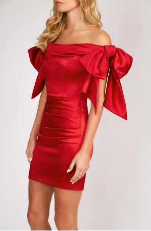 Candice Dress – Red