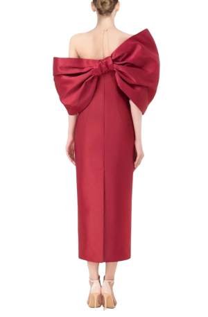 Red Big Bow Dress
