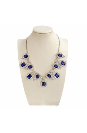 Blue Gem Necklace