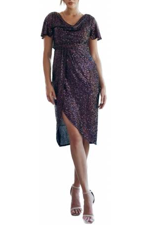 Yolanda Dress - Plum